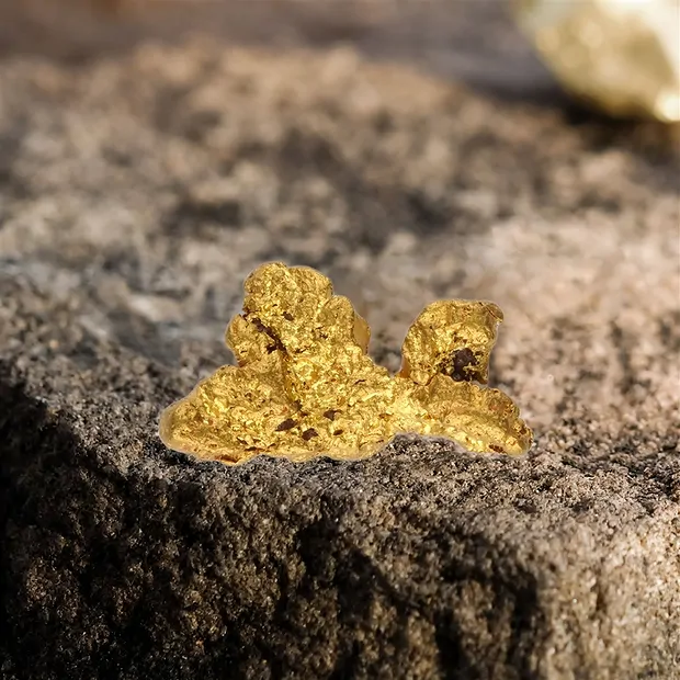 Gold nugget Australia Kalgoorlie 1,3g unique 160 | Marco Schreier