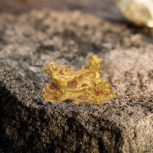 Goldnugget Australien Kalgoorlie 1,3g Unikat 167 | Marco Schreier