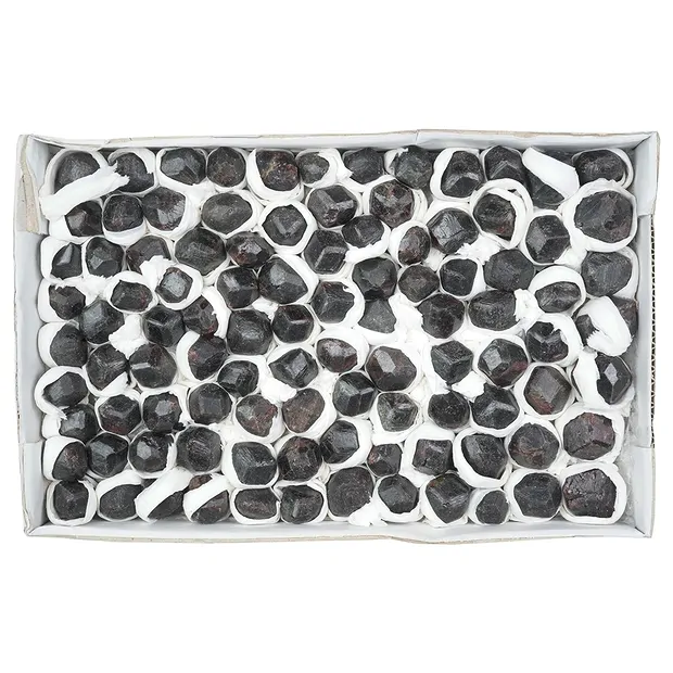 Garnet Flat UNIKAT 006 | wholesaler - gems, precious & healing stones, jewelry