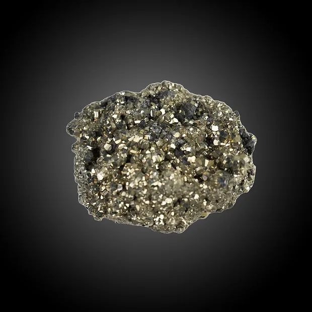 Piedras en bruto Pirita UNIKAT 051, 11,5 x 9,3cm | Marco Schreier