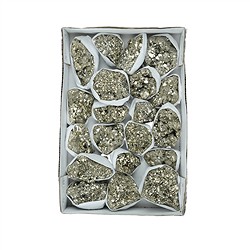 2806124063 Pyrite steps Flat UNIKAT 063 | wholesale supplier gems, healing stones & jewelry