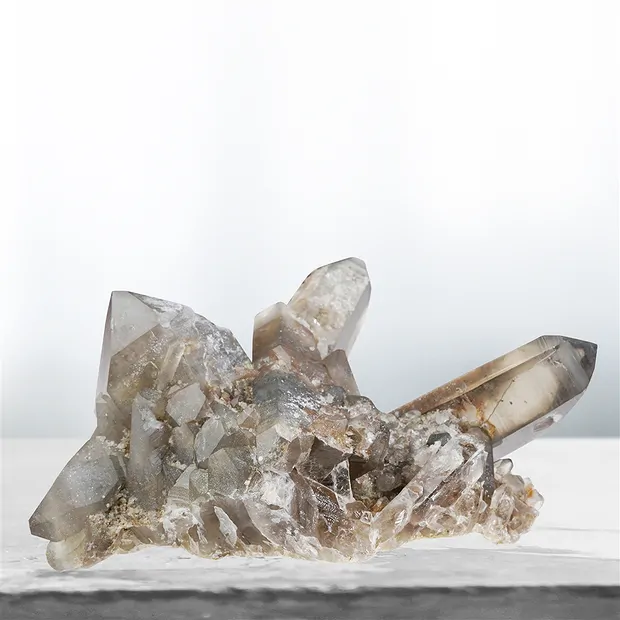 Cluster Smoky Quartz unique 023, 16cm | wholesale gems, healing stones & jewelry