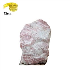 2806133015 Pierre brute Quartz rose Pi&#xE8;ces uniques 015 (78cm / 372kg) | Marco Schreier