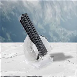 2806138006 Turmalina negra (Skardu), 7,0cm, único 006 | Marco Schreier