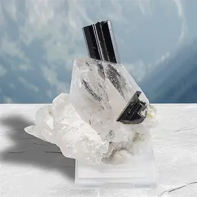 Turmalina negra (Skardu), 6,0cm, único 008 | Marco Schreier