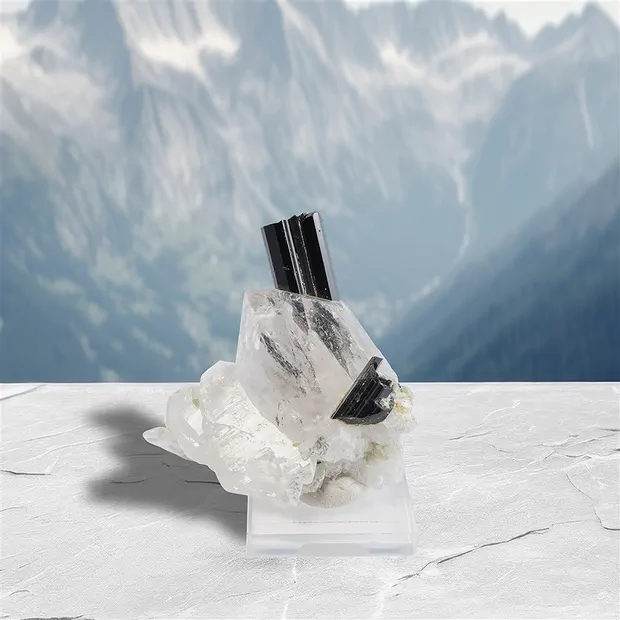 Kristall Schörl (Skardu), 6,0cm, Unikat 008 | Edelsteine, Heilsteine & Schmuck