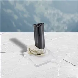 2806138013 Kristall Schörl (Skardu), 3,8cm, Unikat 013 | Edelsteine, Heilsteine & Schmuck