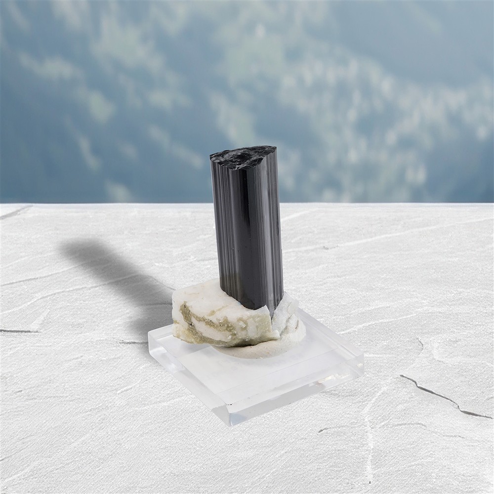 Kristall Schörl (Skardu), 3,8cm, Unikat 013 | Edelsteine, Heilsteine & Schmuck