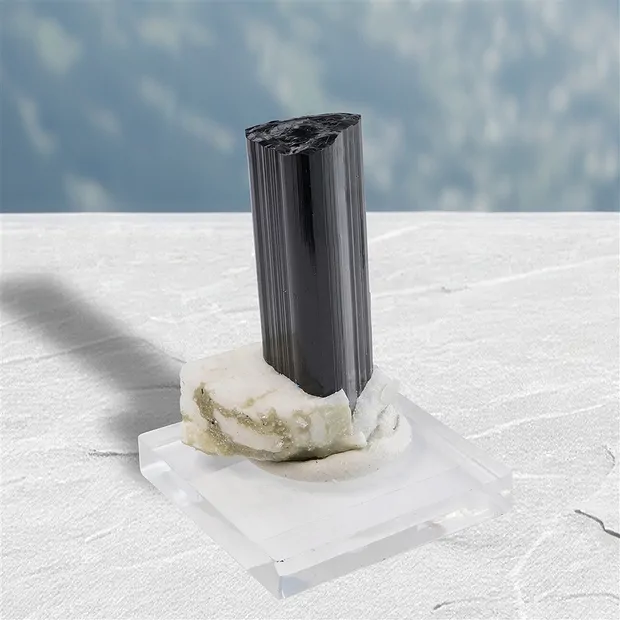 Schorl di cristallo (Skardu), 3,8 cm, unico 013 | Marco Schreier