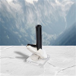 2806138019 Kristall Schörl (Skardu), 4,5cm, Unikat 019 | Edelsteine, Heilsteine & Schmuck