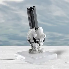 Kristall Schörl (Skardu), 4,5cm, Unikat 023 | Edelsteine, Heilsteine & Schmuck