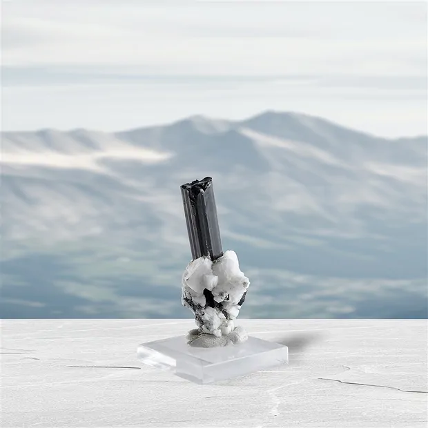 Kristall Schörl (Skardu), 4,5cm, Unikat 023 | Edelsteine, Heilsteine & Schmuck