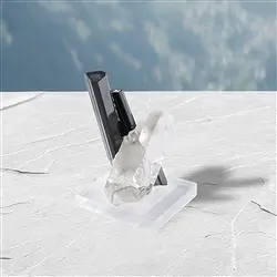 2806138024 Tourmaline (black) crystal (Skardu), 4.5 cm, unique 024 | Marco Schreier