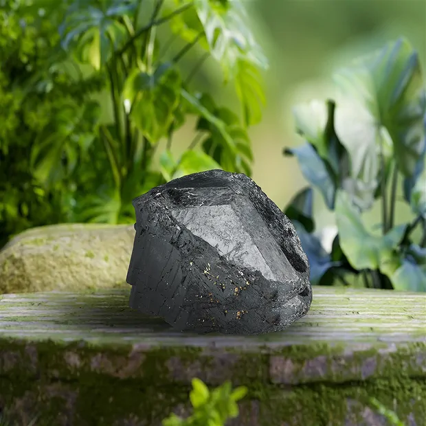 Turmalina negra (chorlo), 14 x 8cm, único 042 | Marco Schreier