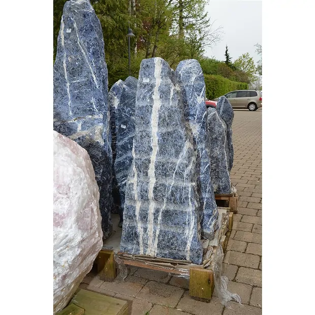 Pierre brute Sodalite Unique 003 (100cm / 161kg) | Marco Schreier