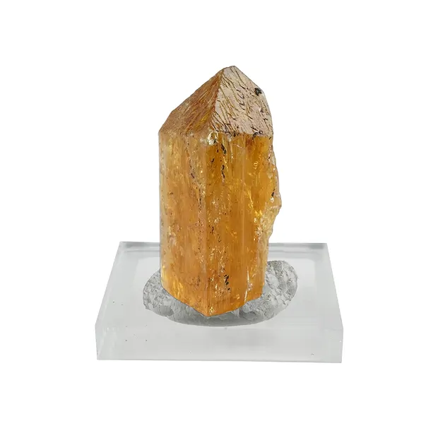 Cristal Topaze impériale, 3,2cm, Pièces uniques 020 | Marco Schreier