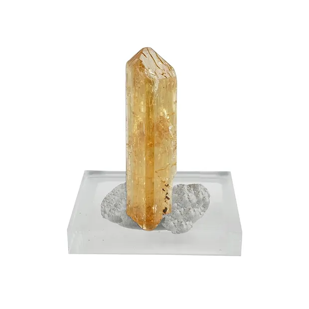 Topacio Imperial de cristal, 3,0 cm, único 021 | Marco Schreier