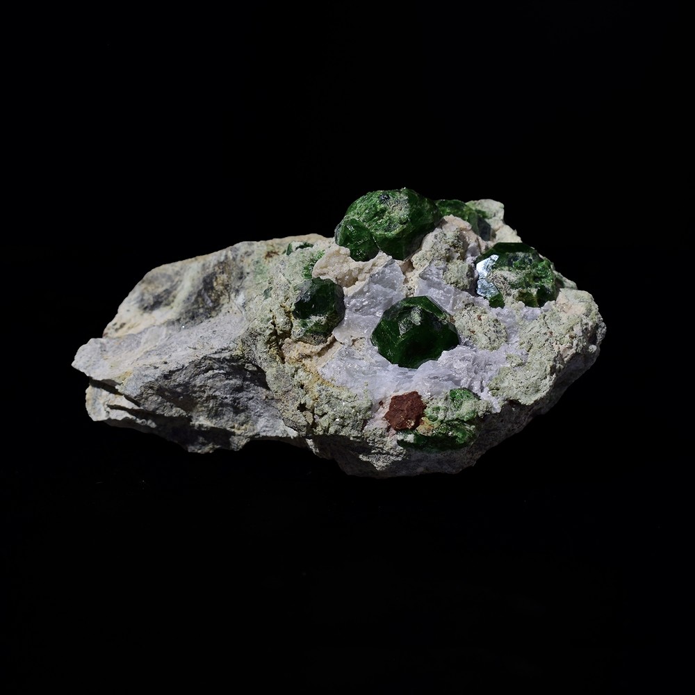 Demantoid-Stufe Unikat 001 | Mineralienhandlung Edelsteine, Heilsteine & Schmuck