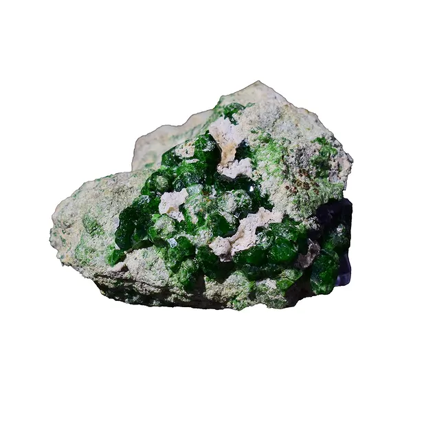 Demantoid cluster unique 005 | wholesale supplier gems, healing stones & jewelry