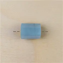 2811022003 Crystal polished Aquamarine drilled unique 003 | gems, healing stones & jewelry