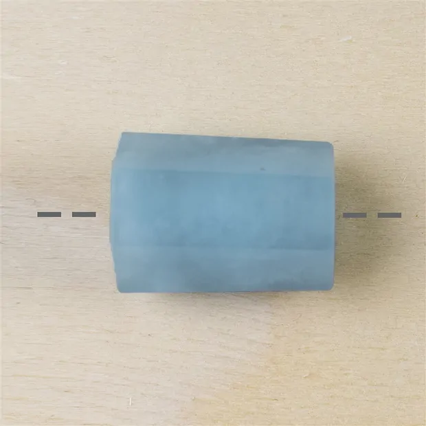 Aguamarina pulida cristal perforada única 013 | Marco Schreier