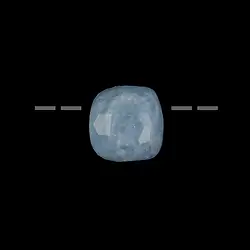 2811022040 Tumbled Stone polished faceted Aquamarine drilled unique 040 | Marco Schreier