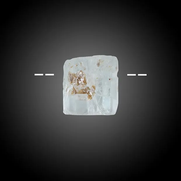 Raw crystal Aquamarine drilled unique 054 | wholesaler gems & healing stones