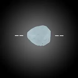 2811022061 Tumbled Stone polished faceted Aquamarine drilled unique 061 | Marco Schreier