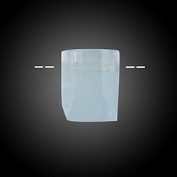 2811022062 Freeform polished faceted Aquamarine drilled unique 062 | Marco Schreier