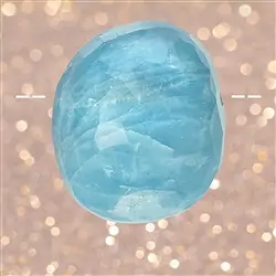 2811022080 Tumbled Stone polished faceted Aquamarine drilled unique 080 | Marco Schreier
