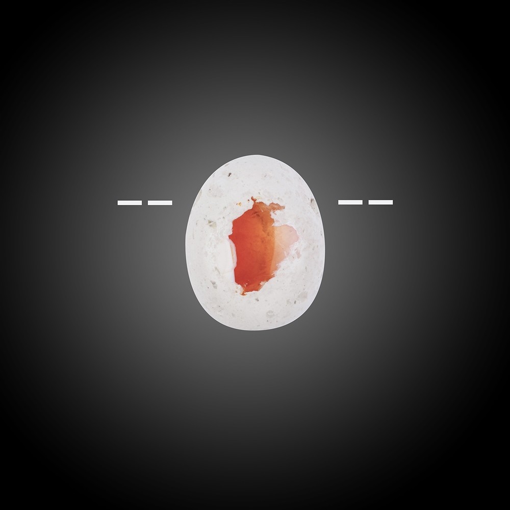 Cabochon gebohrt Feueropal Unikat 057 | Edelsteine, Heilsteine & Schmuck-Handel