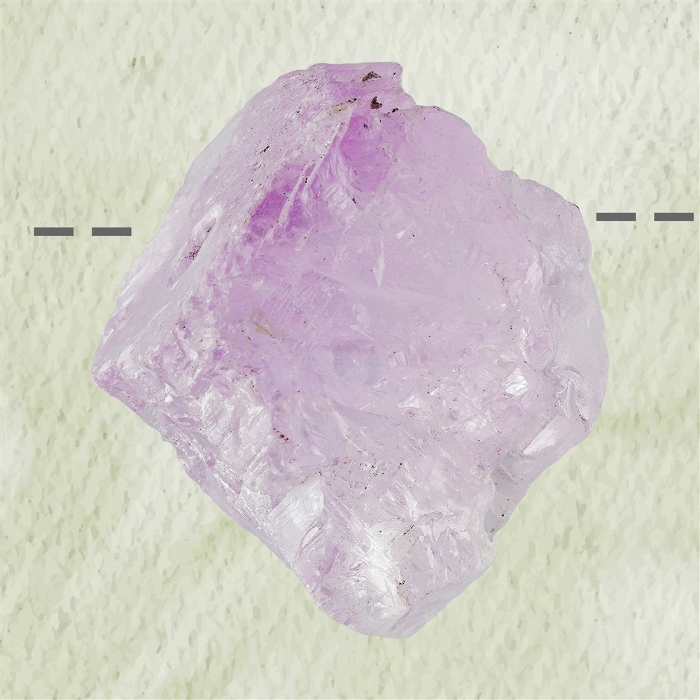 Kristall Kunzit gebohrt Unikat 030 | Großhandel Edelsteine, Heilsteine & Schmuck