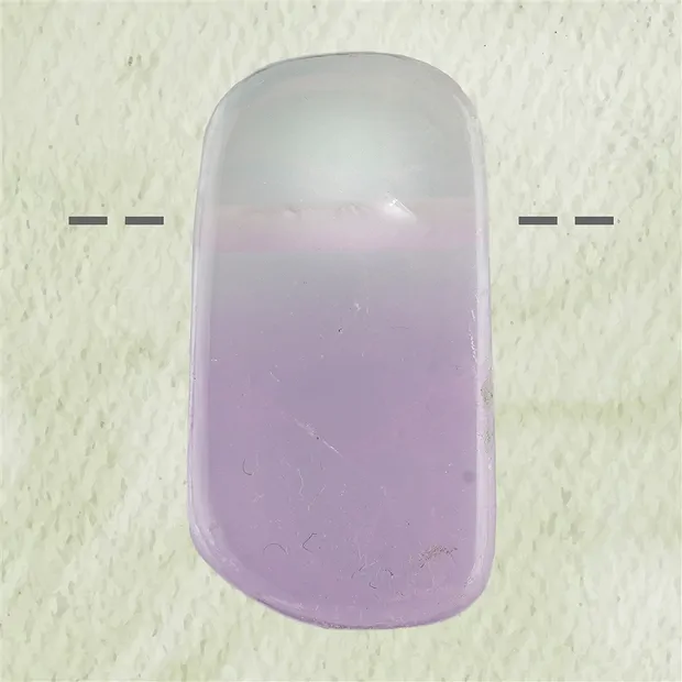Crystal Kunzite drilled unique 033 | wholesaler gems, healing stones & jewelry