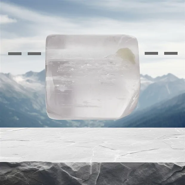 Kunzite polished drilled, unique 041 | wholesaler gems, healing stones & jewelry