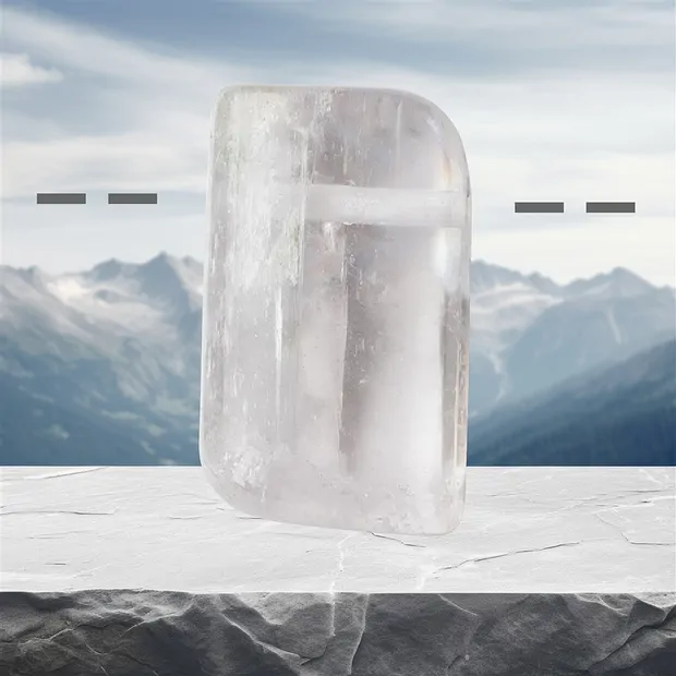 Kunzite lucida forata, unico 042 | Gemme Schreier, pietre curative e gioielli
