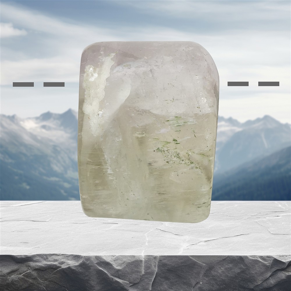 Kunzite polished drilled, unique 048 | wholesaler gems, healing stones & jewelry