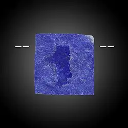 2811104026 Cabochon brut/poli Lapis-lazuli percé Pièces uniques 026 | Marco Schreier