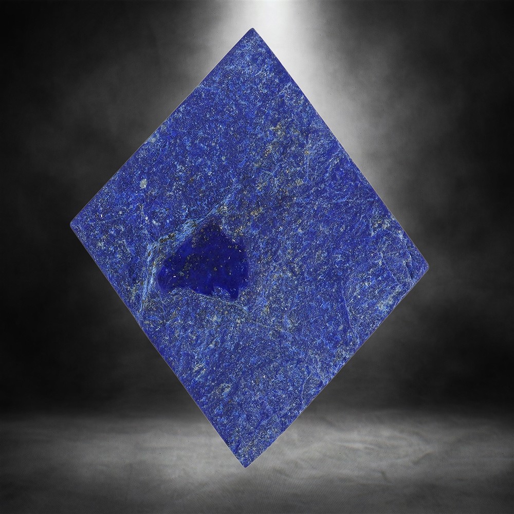 Cabochon rough/polished Lapis Lazuli drilled unique 042 | Marco Schreier