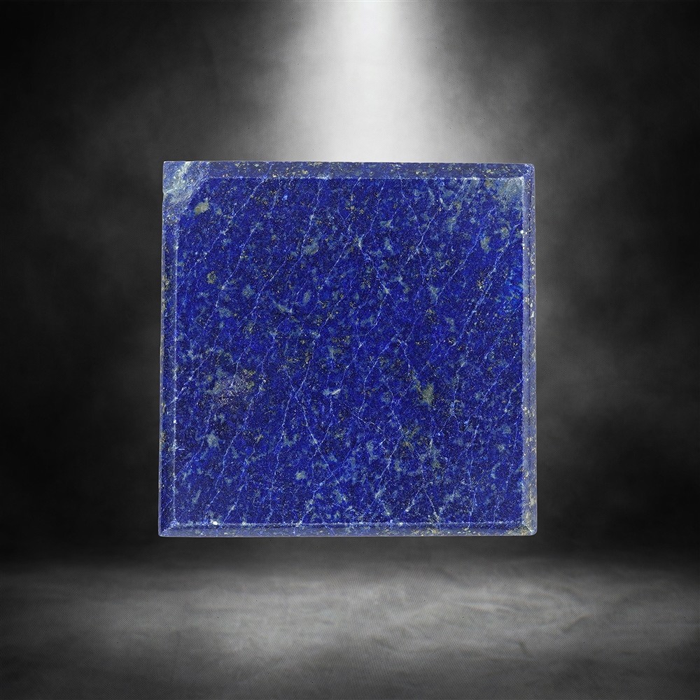 Cabochon brut/poli Lapis-lazuli percé Pièces uniques 045 | Marco Schreier