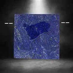 2811104045 Cabochon roh/poliert Lapis Lazuli gebohrt Unikat 045 | Marco Schreier