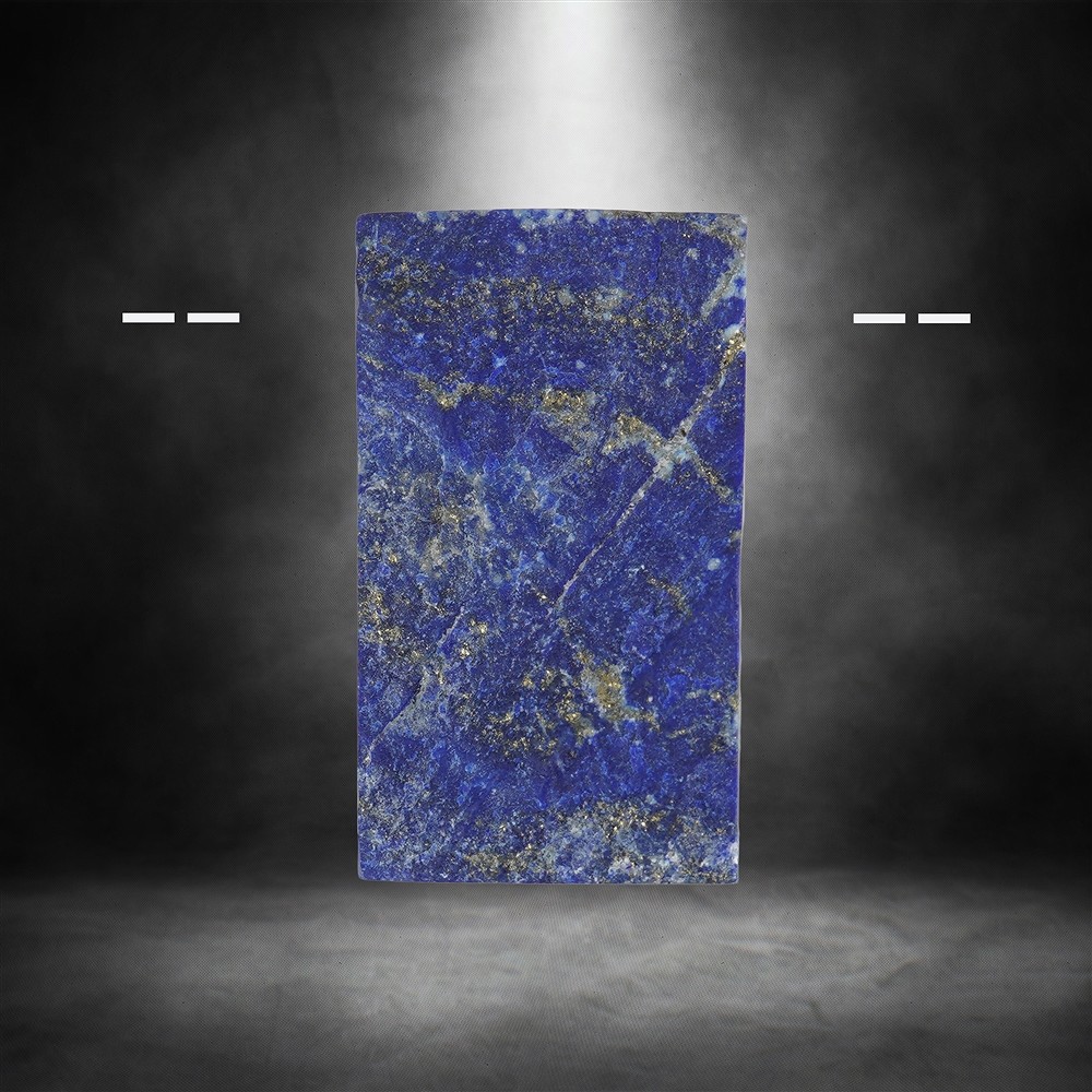 Cabochon rough/polished Lapis Lazuli drilled unique 048 | Marco Schreier