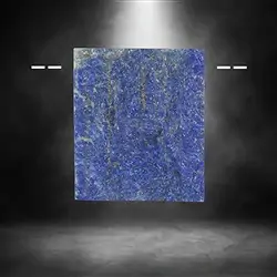 2811104050 Cabochon roh/poliert Lapis Lazuli gebohrt Unikat 050 | Marco Schreier