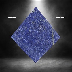 2811104051 Cabochon brut/poli Lapis-lazuli percé Pièces uniques 051 | Marco Schreier