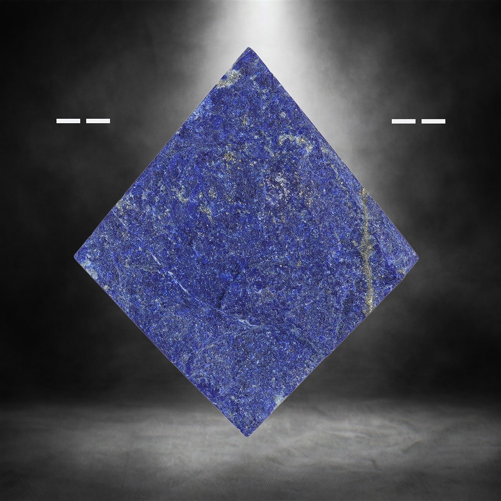 Cabochon grezzo/lucido di Lapislazzuli forato unico 051 | Marco Schreier