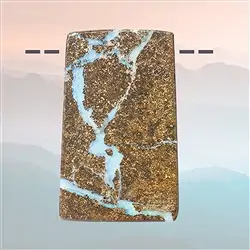 2811120304 Boulder-Opal Australien gebohrt Unikat 304 | GH Edelsteine, Heilsteine & Schmuck