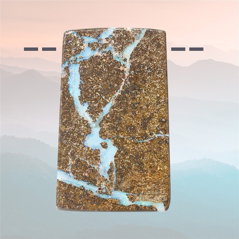 Opale Boulder Australia perforato unico 304 | grossista gemme e pietre curative