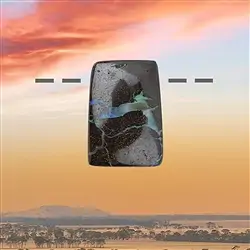2811120313 Boulder-Opal Australien gebohrt Unikat 313, 3,4cm | Marco Schreier