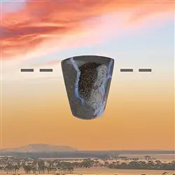 2811120316 Ópalo de Boulder Australia perforado único 316, 3,1cm | Marco Schreier