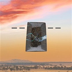 2811120318 Opale de boulder Australie percée Pièces uniques 318, 3,4cm | Marco Schreier