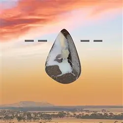 2811120324 Ópalo de Boulder Australia perforado único 324, 3,9cm | Marco Schreier